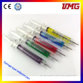 Hot sale best plastic syringe ballpoint pen of dentist gift